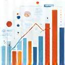 Icono de analítica de datos impulsada por IA